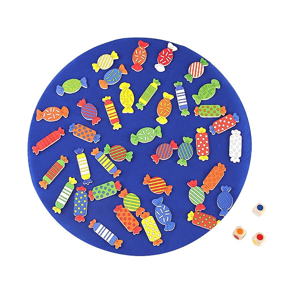 Color Sorting Counting Baby Handicrafted DIY Creative Sensory Training Toy Candy