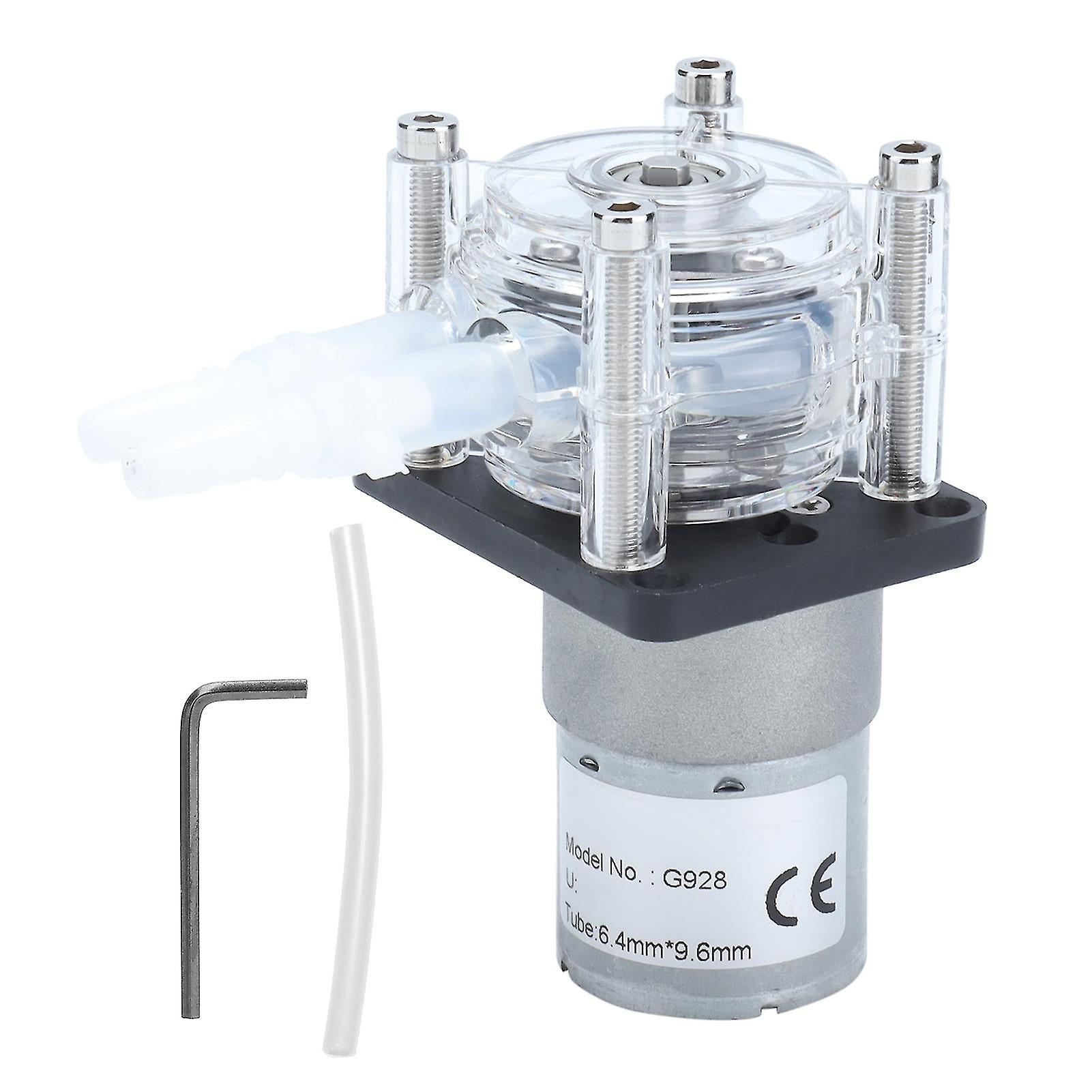 Peristaltic Pump Large Flow Ball Bearing Liquid Dosing Pumps With Silicone Tube 500ml/min G92812v