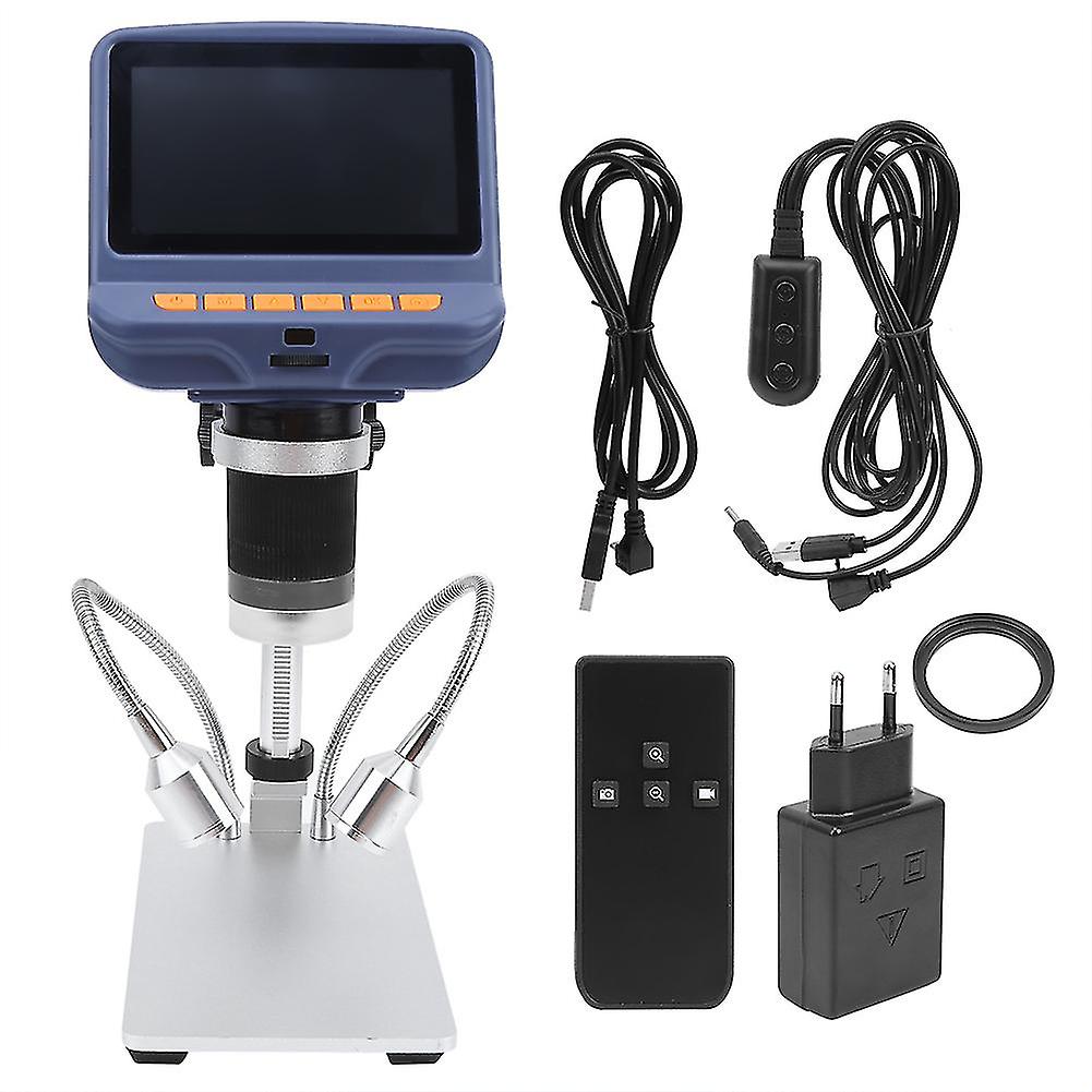 Digital Microscope Usb With Screen For Phone Repair Welding Tools Eu Plug 110240v Ad106s