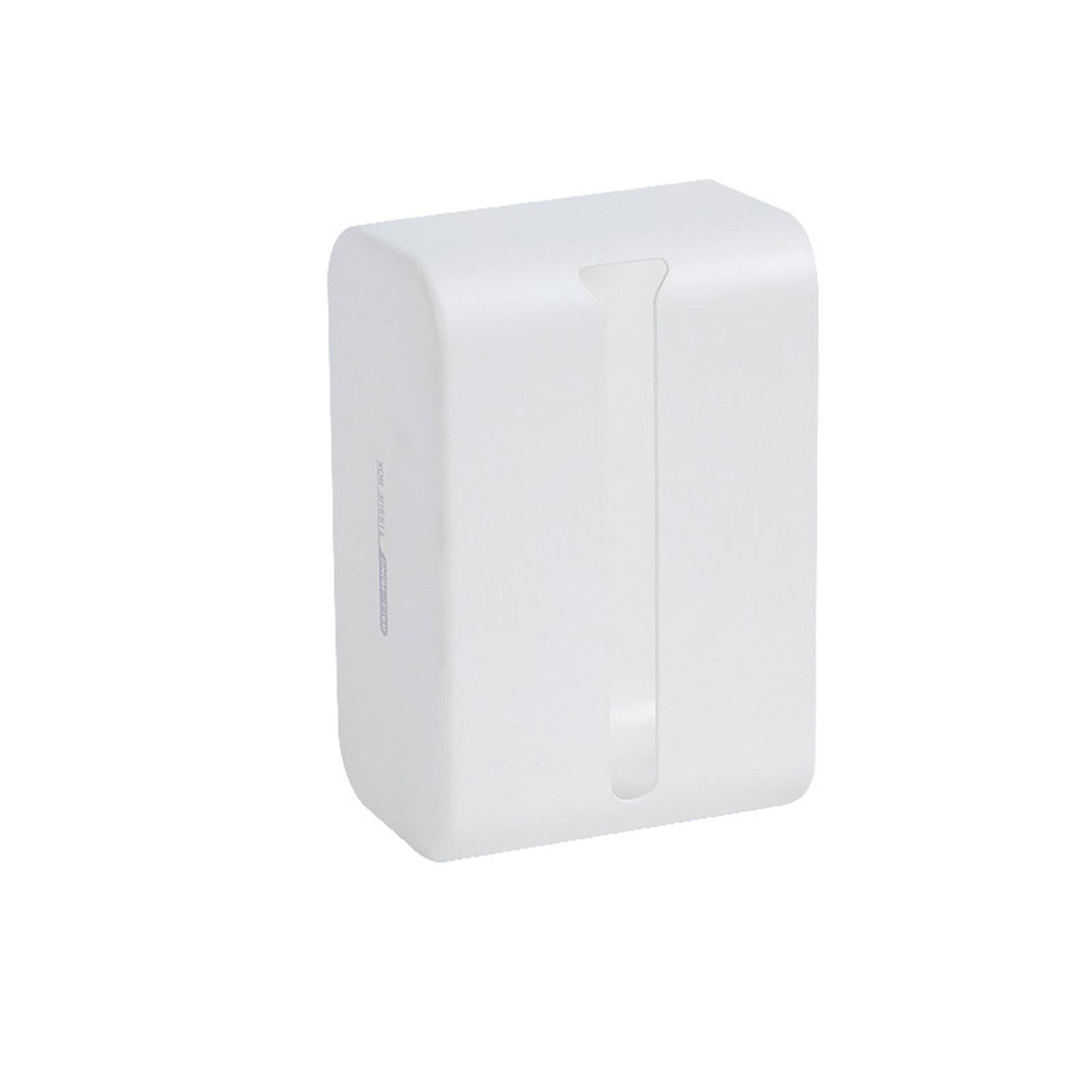 Wall Mounted Roll Tissue Container Punch Free Tissue Box Holder