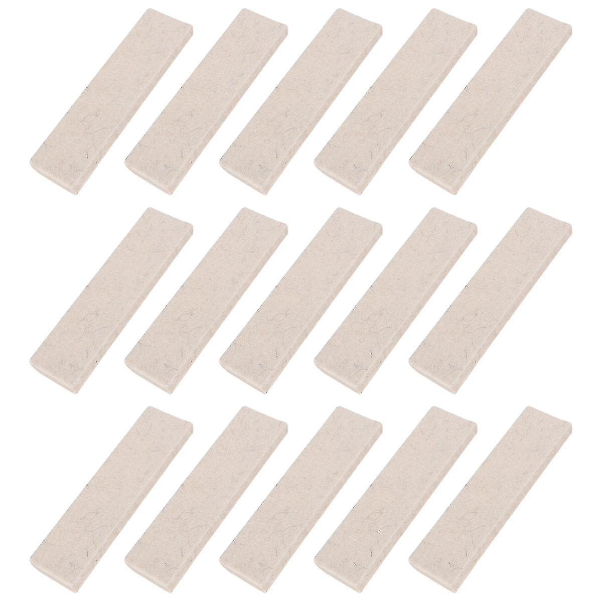 15 Pcs Exercice Tapis de frein de vélo Feutre Résistance Drag Pad pour Spinning Bike Brake Pads Remplacement P | FR