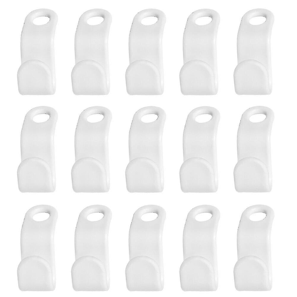 100pcs Plastic Hanger Hook Mini Plastic Hanger Hooks S-shaped Coat Hanger