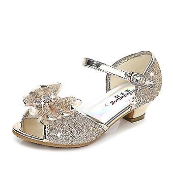Peuter Little Big Kid Girls Bruiloft Sandalen Chirstmas Gift Set