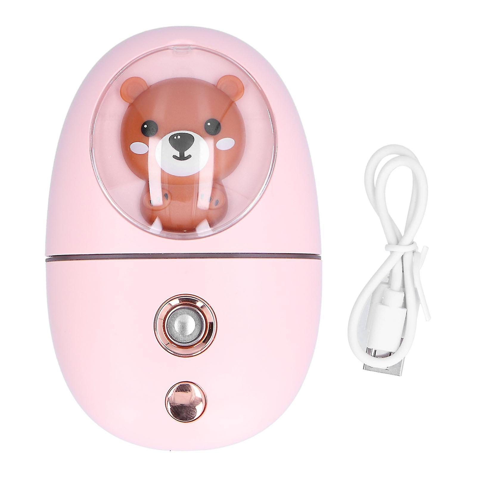 Pink Portable Beauty Sprayer Moisturizing Cold Type NanoLevel for Home