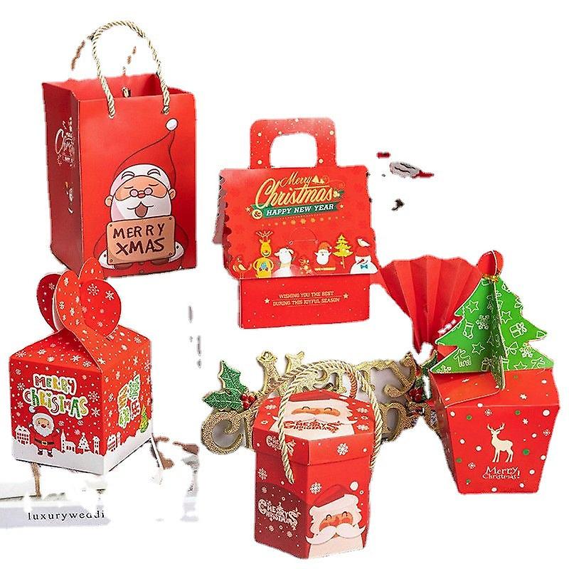Karácsonyi ajándék Karácsonyi doboz Csomagolás Dekoráció Éjszakai gyümölcs csomagolópapír Kreatív