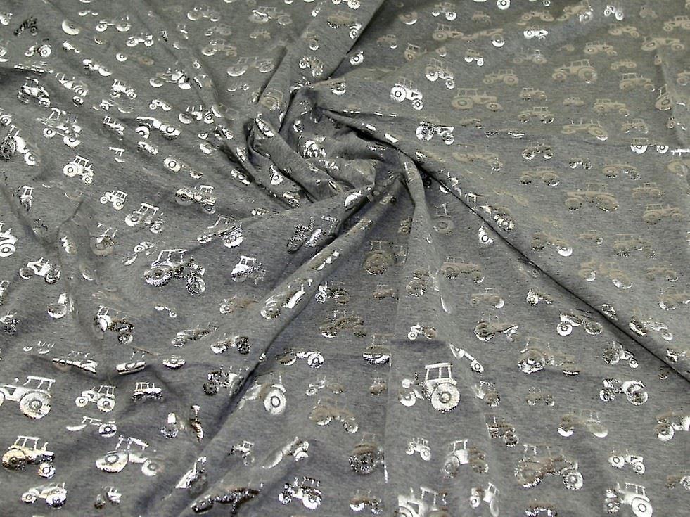 Minerva Foil Cotton Jersey Stretch Knit