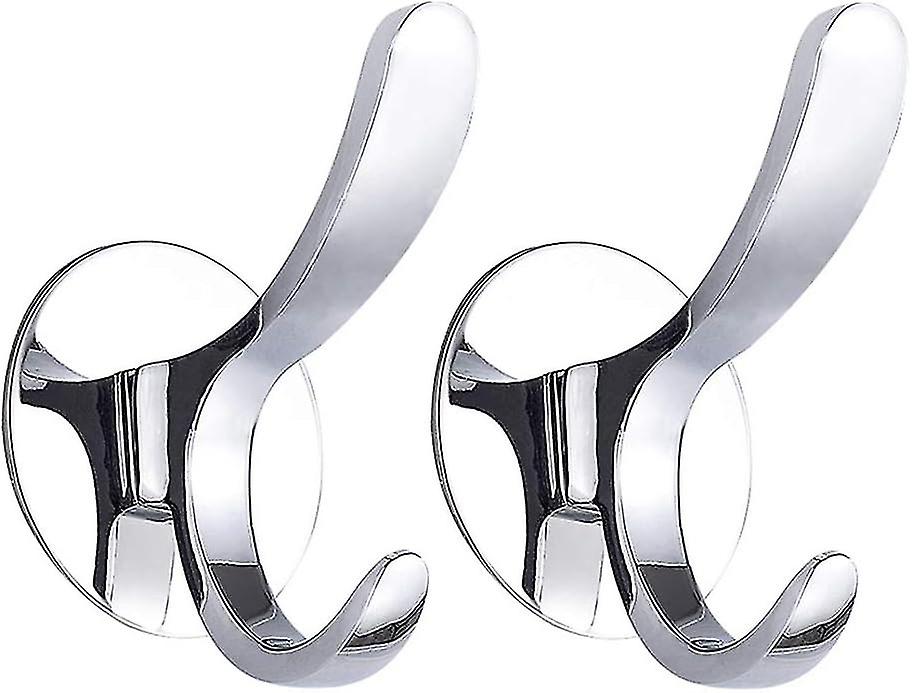 Bathroom Towel Hooks Without Drilling 2 Pack