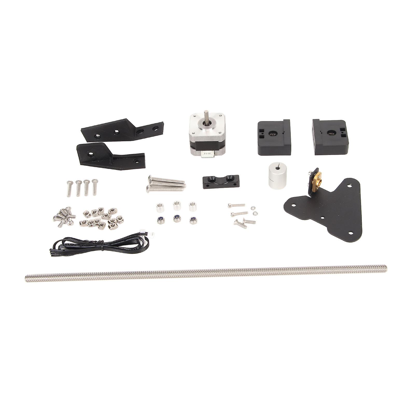 Dual Z Axle Kit Stable Structure Strong Metal Easy Installation Leading Screw Upgrade Kit for Ender 3 Pro V2 3D Printer