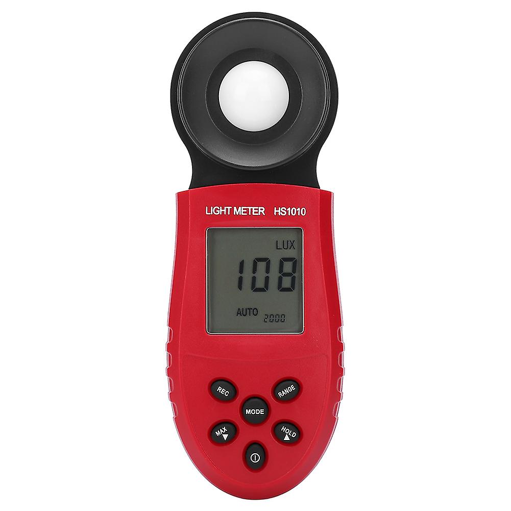 HS1010 Handheld Light Meter Digital Display Electric Illuminometer for Home Office
