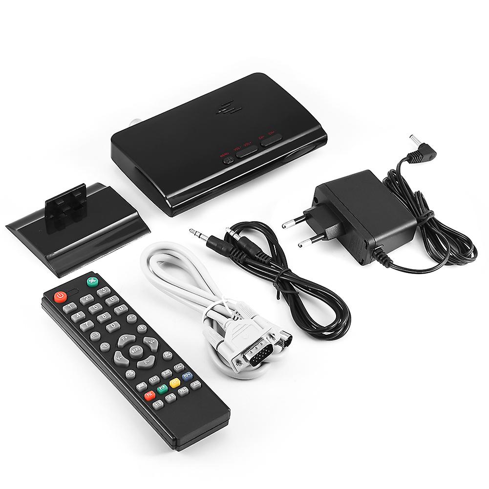 TV Set Top Box PC Monitor Receiver Speaker External LCD CRT VGA Tuner HDTV 1080P EU