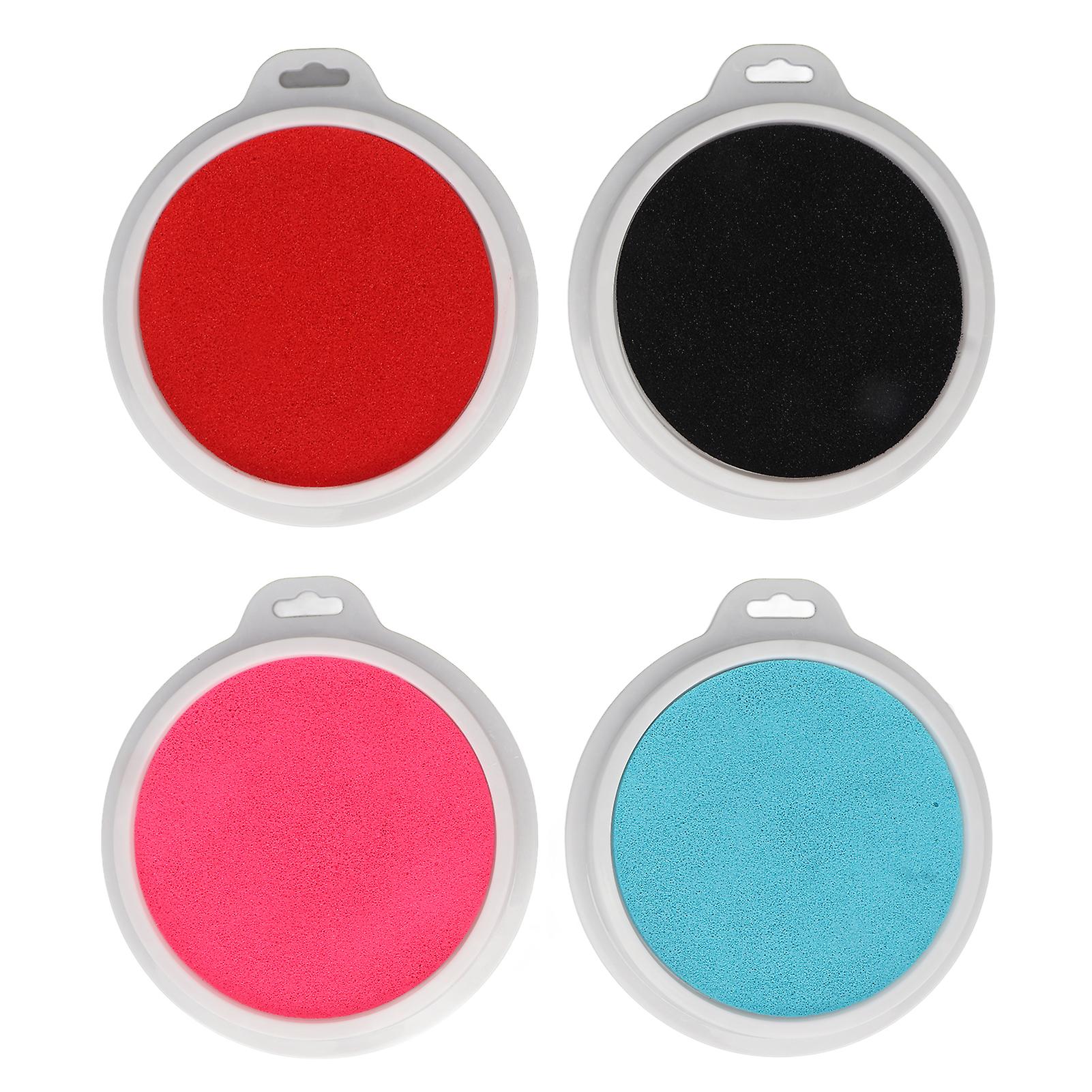 Ink Pads Water Based Printing Oil Round Portable DIY Making Washable Fingerprint Stamp Pad for Kids