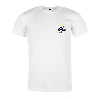 World Cup T-Shirt Blanc Equipe De France Coq Etoiles Fruugo NO