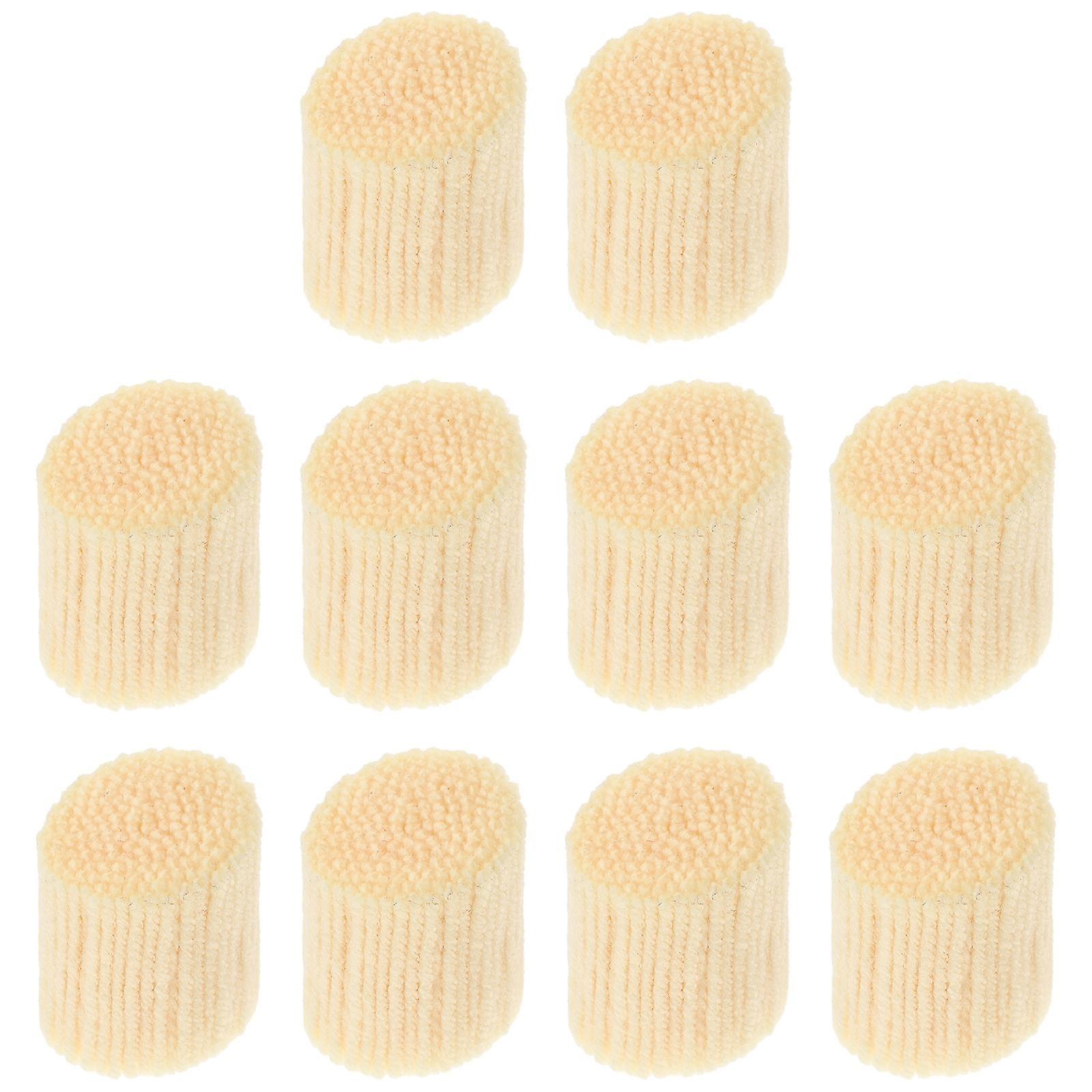 10ロールラッチフックラグヤーン実用的なラッチフックウールヤーンDIYノットラグヤーン-ハイ