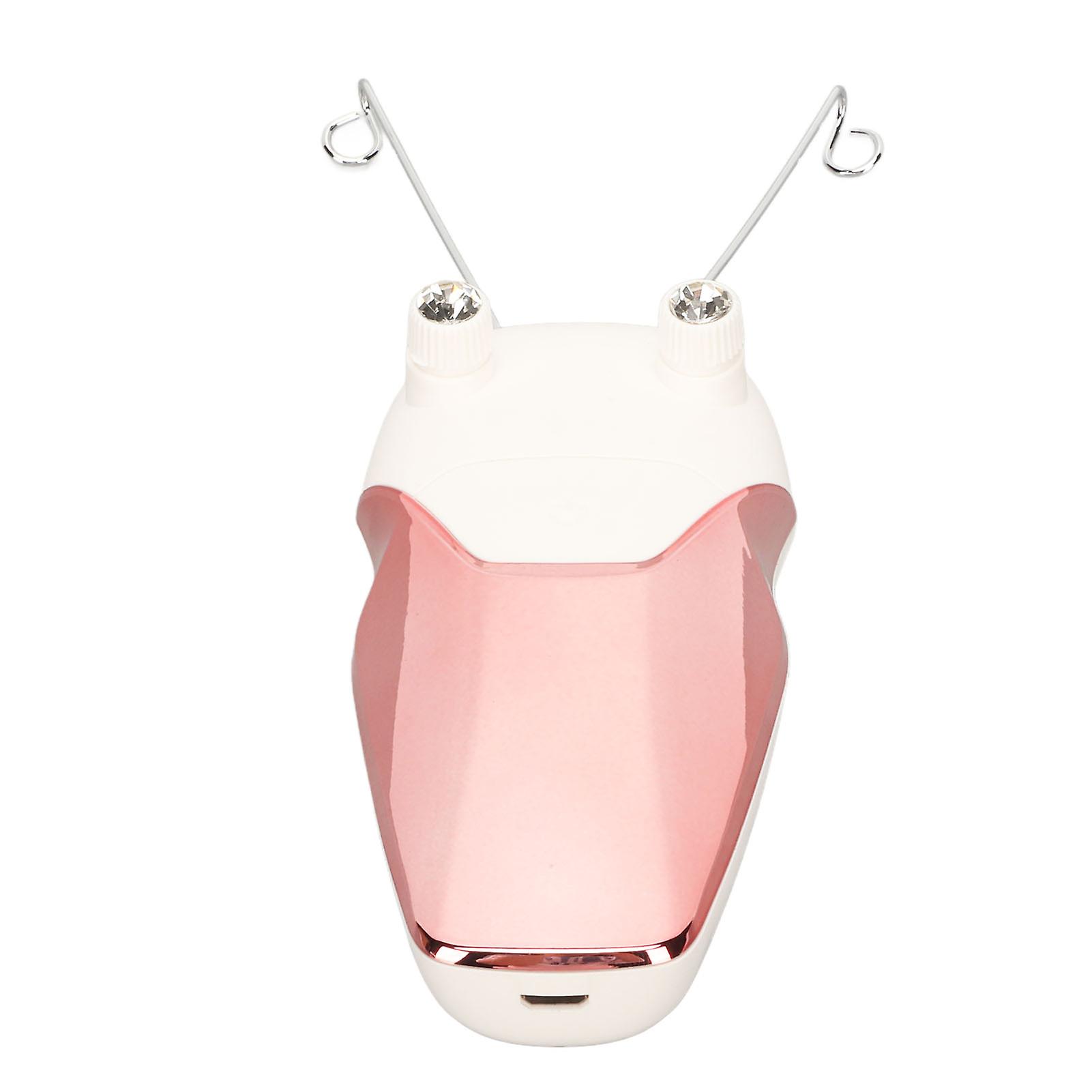 Threading Electric Epilator LED Lighting USB Charging Multifunctional Electric Cotton Thread Epilator Pink 