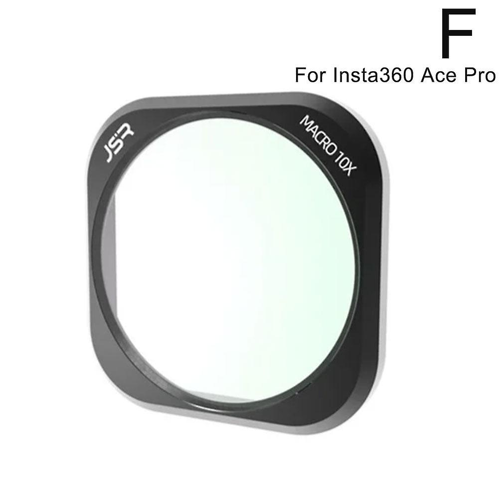 10X Macro Lens(F) For Insta360 Ace Pro$ Compatible with Insta360 Ace Pro Filter UV Lens Protection CPL Polarizer ND8 Neutral Density Filter Detachable