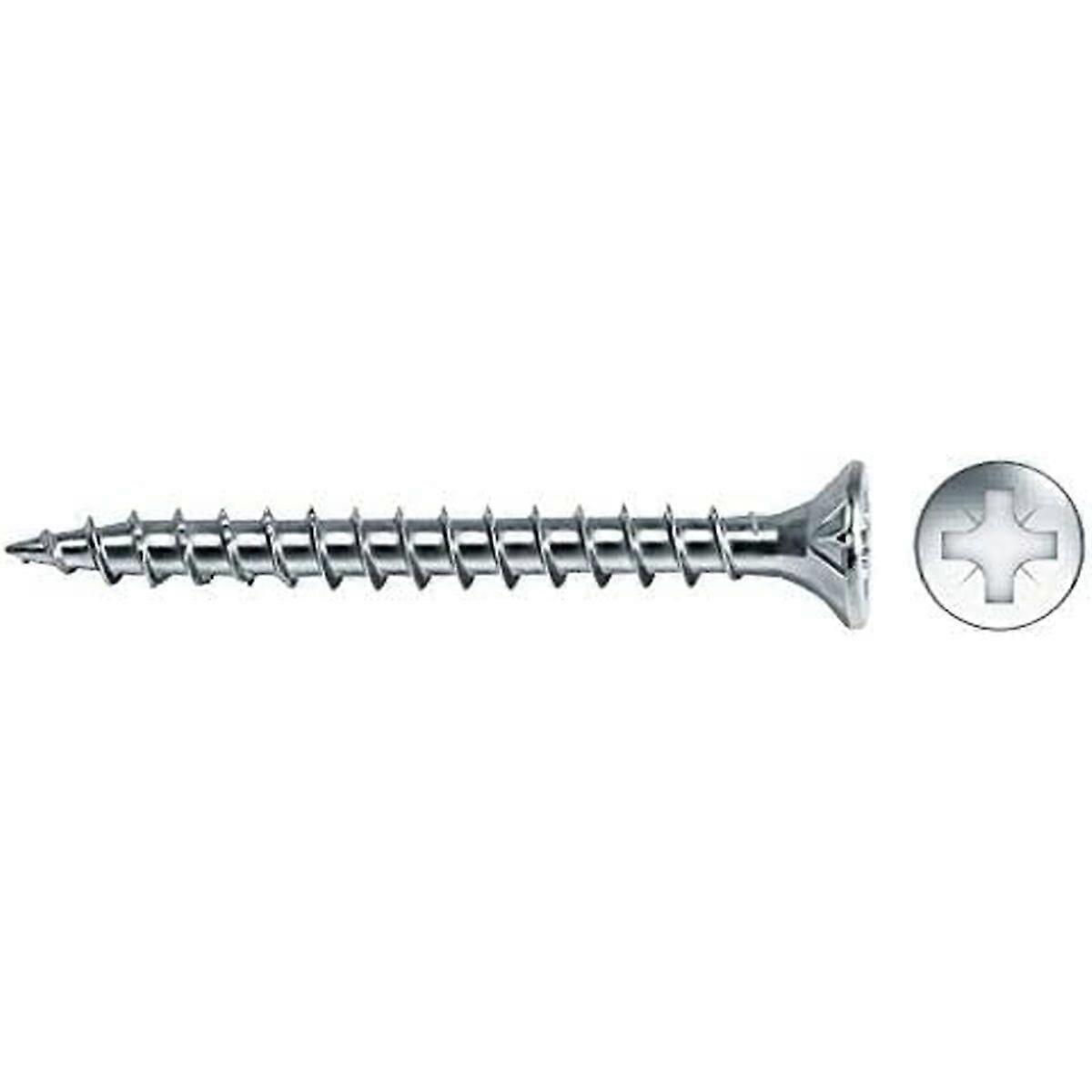 Box of screws CELO VLOX 70 mm Galvanised countersunk (90Units)