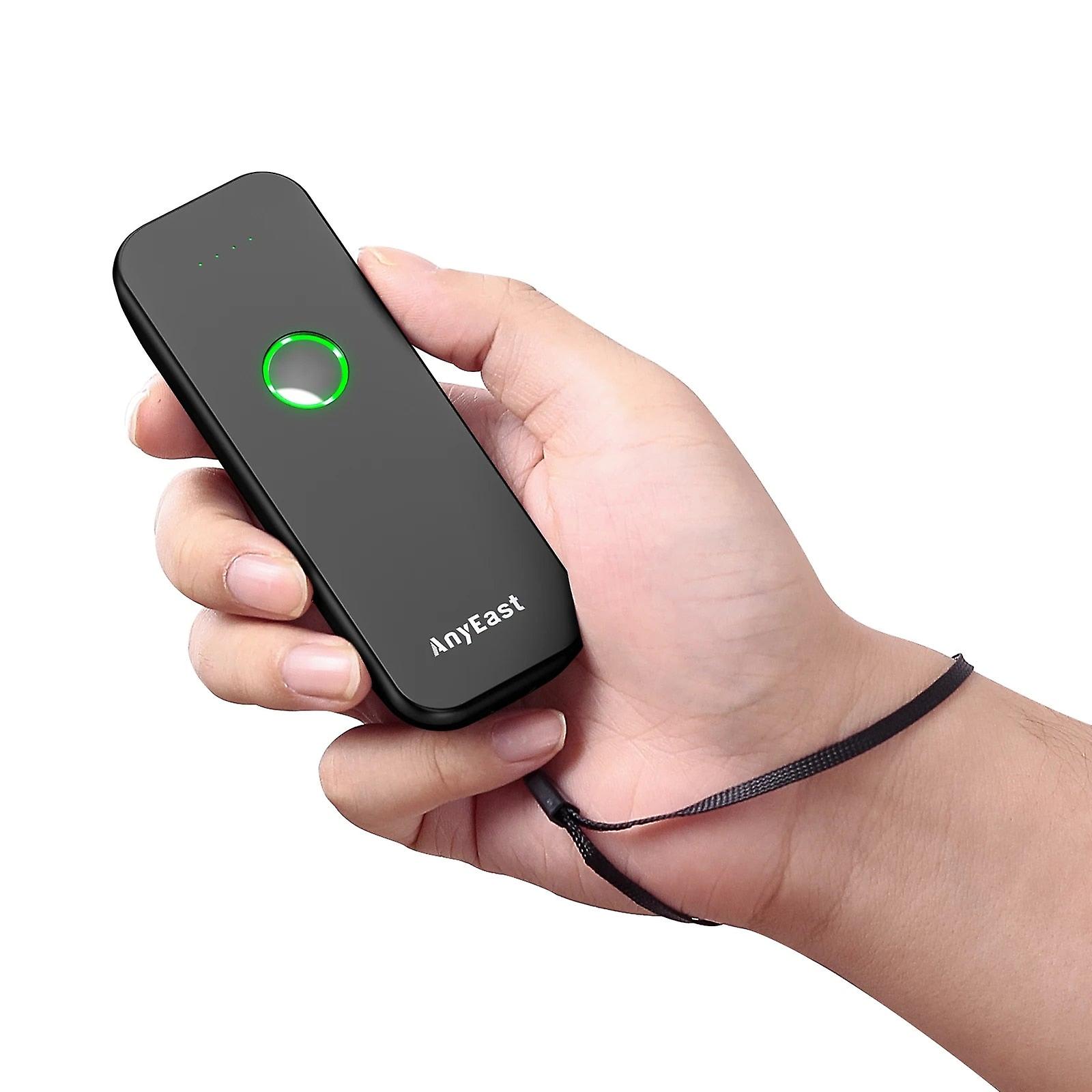 Mini 2d Wireless Barcode Scanner Portable 3-in-1 Bluetooth 2.4g & Usb Wired Qr 1d Bar Code Reader For Inventory