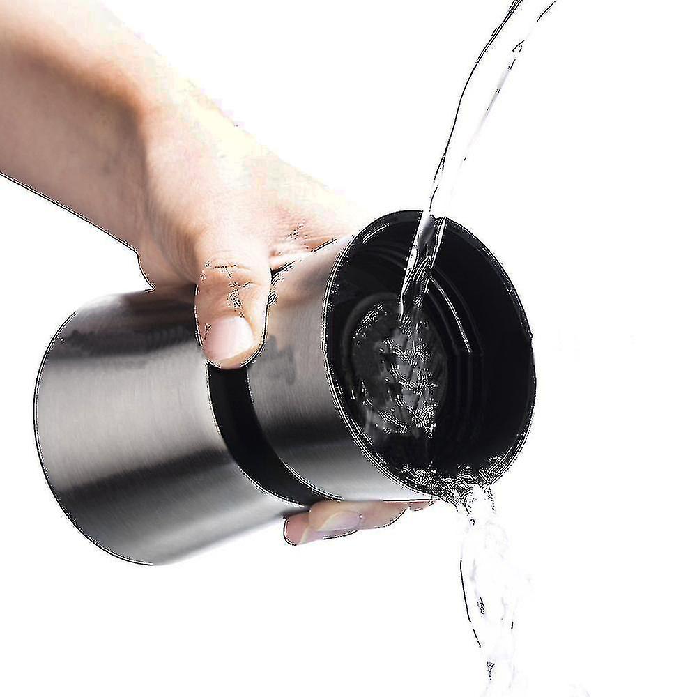 Manual Coffee Grinder, Stainless Steel, 1 Removable Container