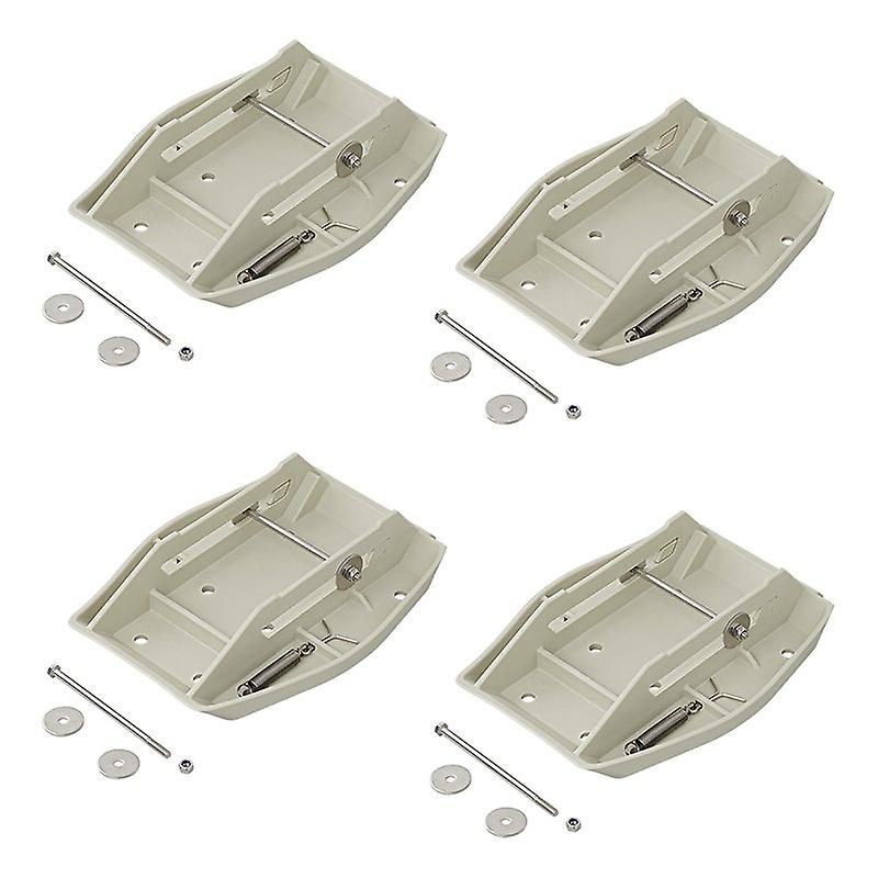 Corner sturdy feet with feather - set of 4 pieces