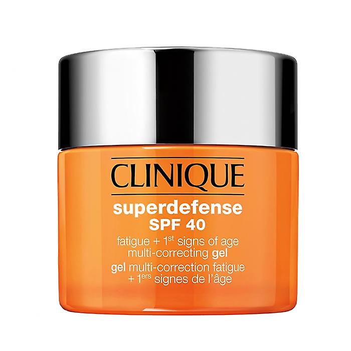 Clinique Superdefense Szerokie Spektrum Spf40 Zmęczenie + Pierwsze Oznaki Wieku Multi-Korygujący Żel 50ml