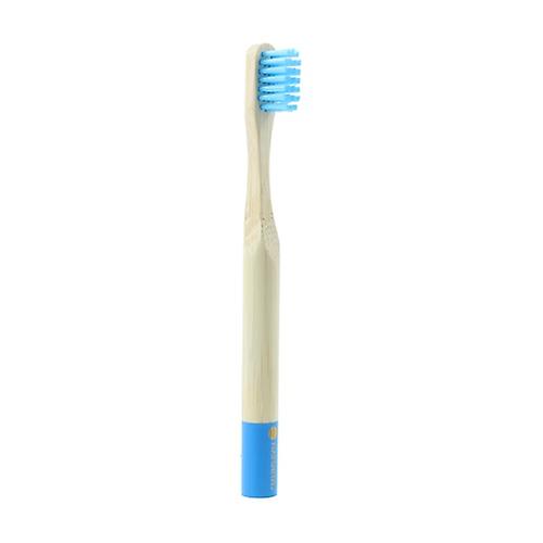 Kids bamboo toothbrush (light blue) 1 unit