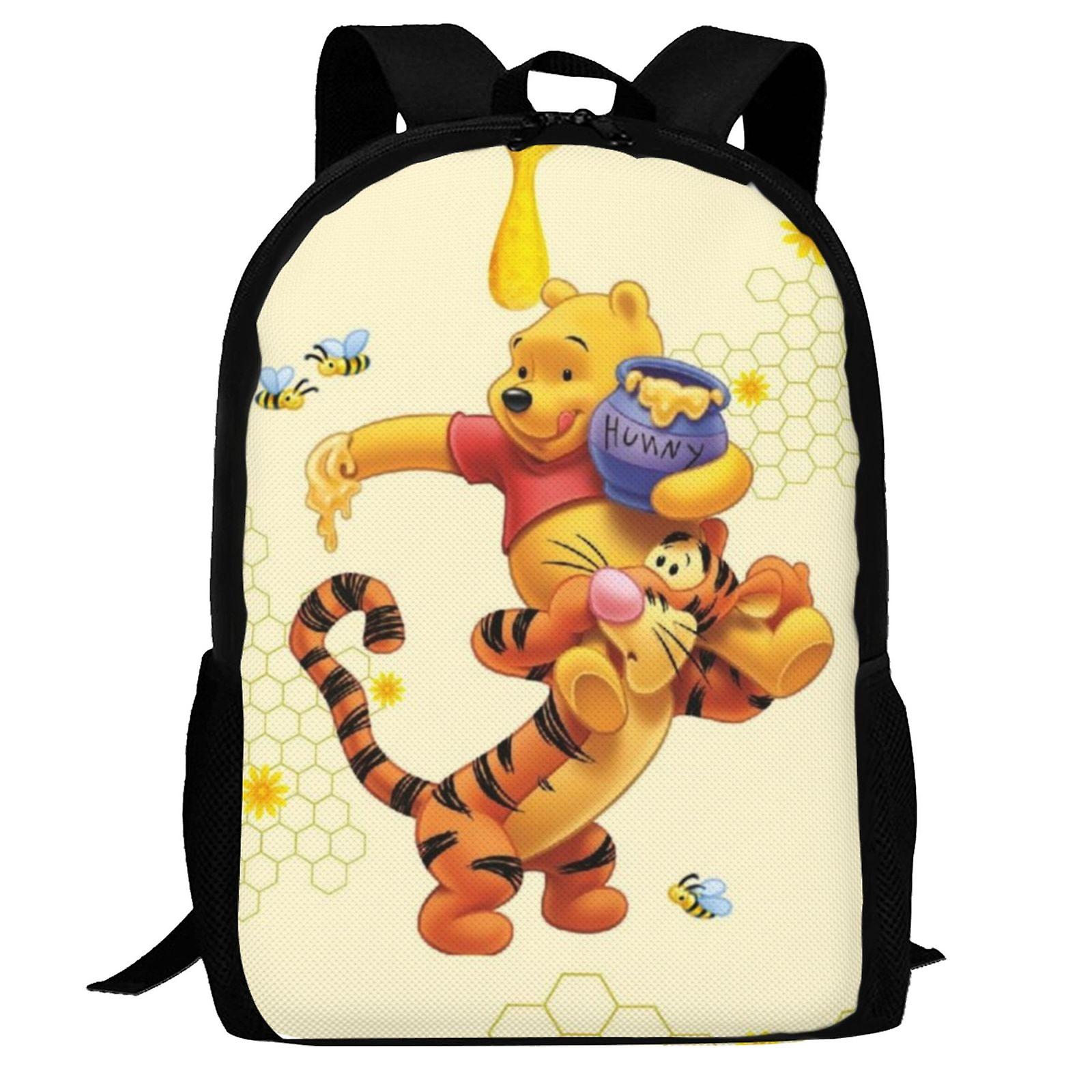 Winnie The Pooh Backpack,Laptop Backpack Lightweight Casual DaypackMulti-Function Travel Backpack