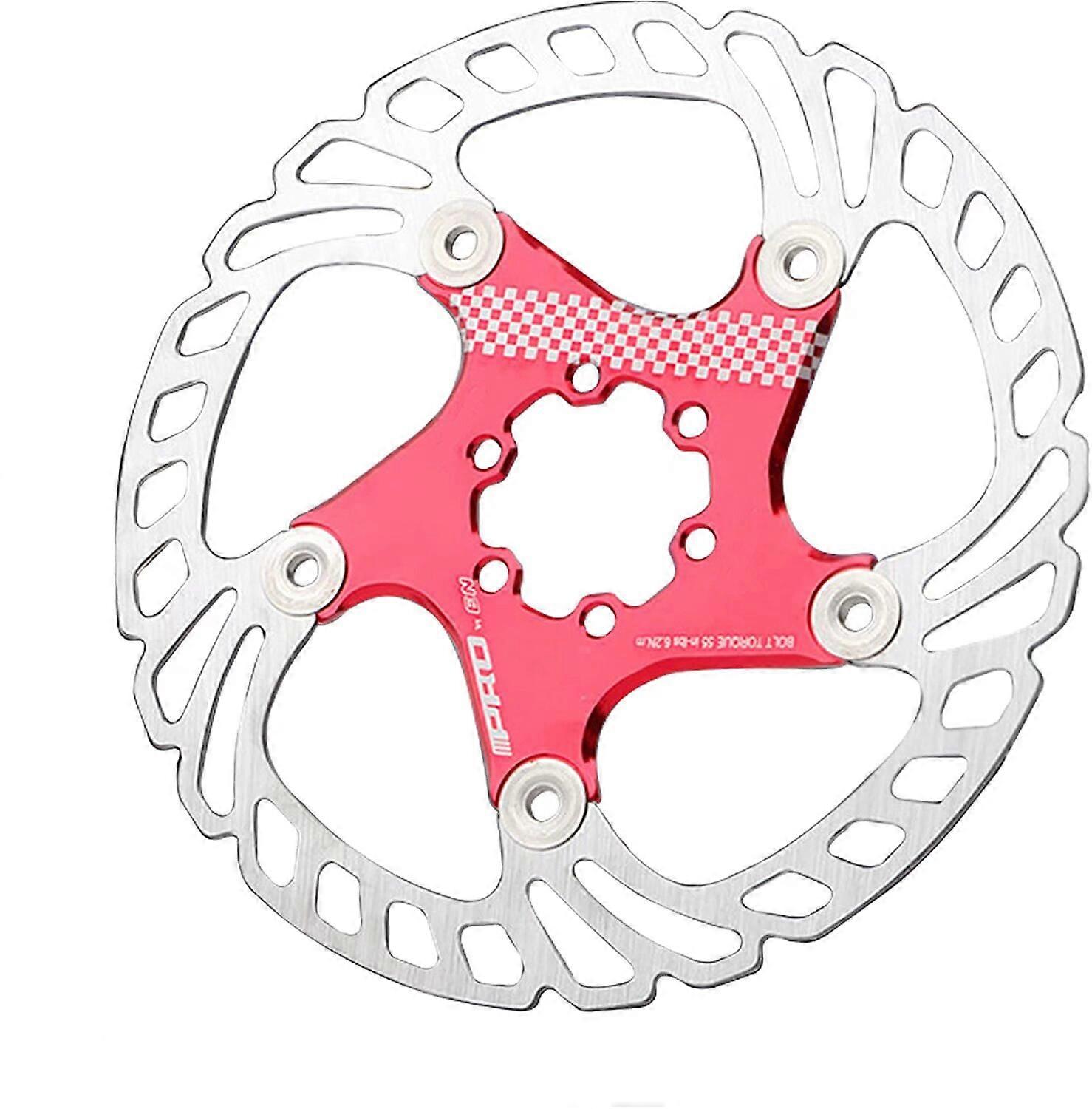 Bicycle Brake Disc Blue Bicycle Brake Disc 160mm Bicycle Brake Disc Fits For Variable Speed Mountain Bike Cycling Bicycle Accessories Pink 160mm