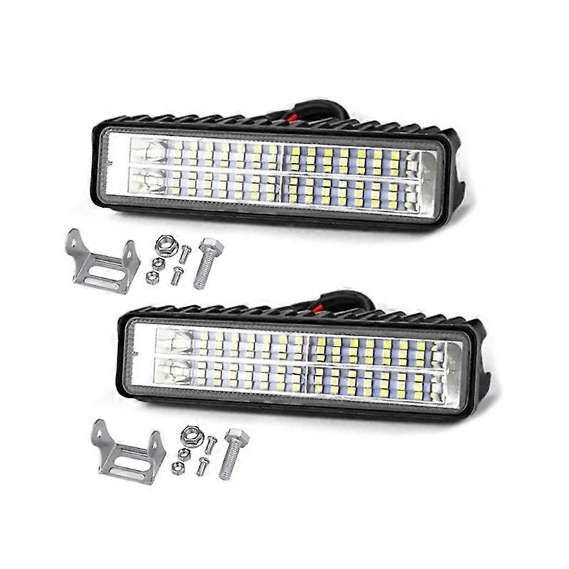 1/2Pcs LED Headlights For Auto Motorcycle Truck Boat Tractor Trailer Offroad Working Light Bar Spot Lights Driving Fog Lamp