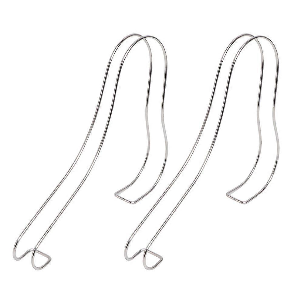 2 stk sko display stativer sko arrangør holdere rustfritt sko display står