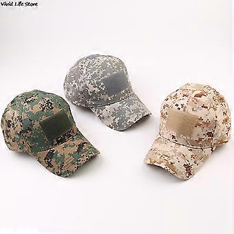 Casquette Baseball Camouflage Réglable Unisexe - Coton Kaki, 4 Saisons