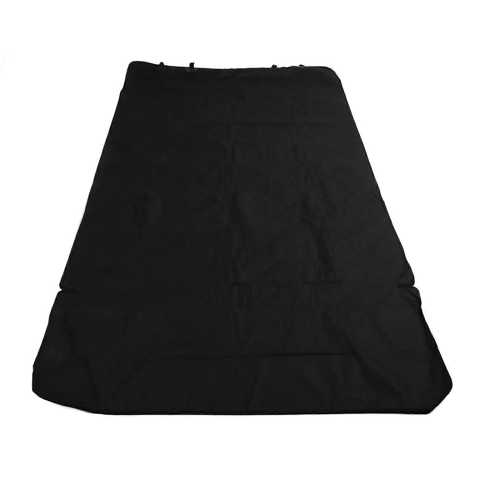 ペット犬用トランクカーゴライナー オックスフォード製 犬用シートカバー 防水 車用ペットマット ブラック 269x140cm