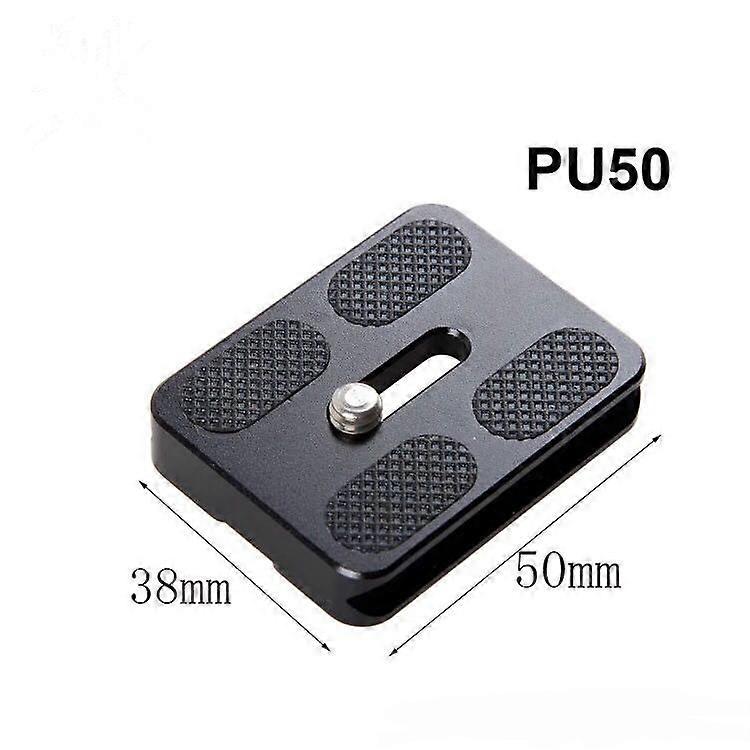 PU-50 Universal Quick Release QR Plate Suitable for Arca-Swiss Ball Head Camera Support Tripod