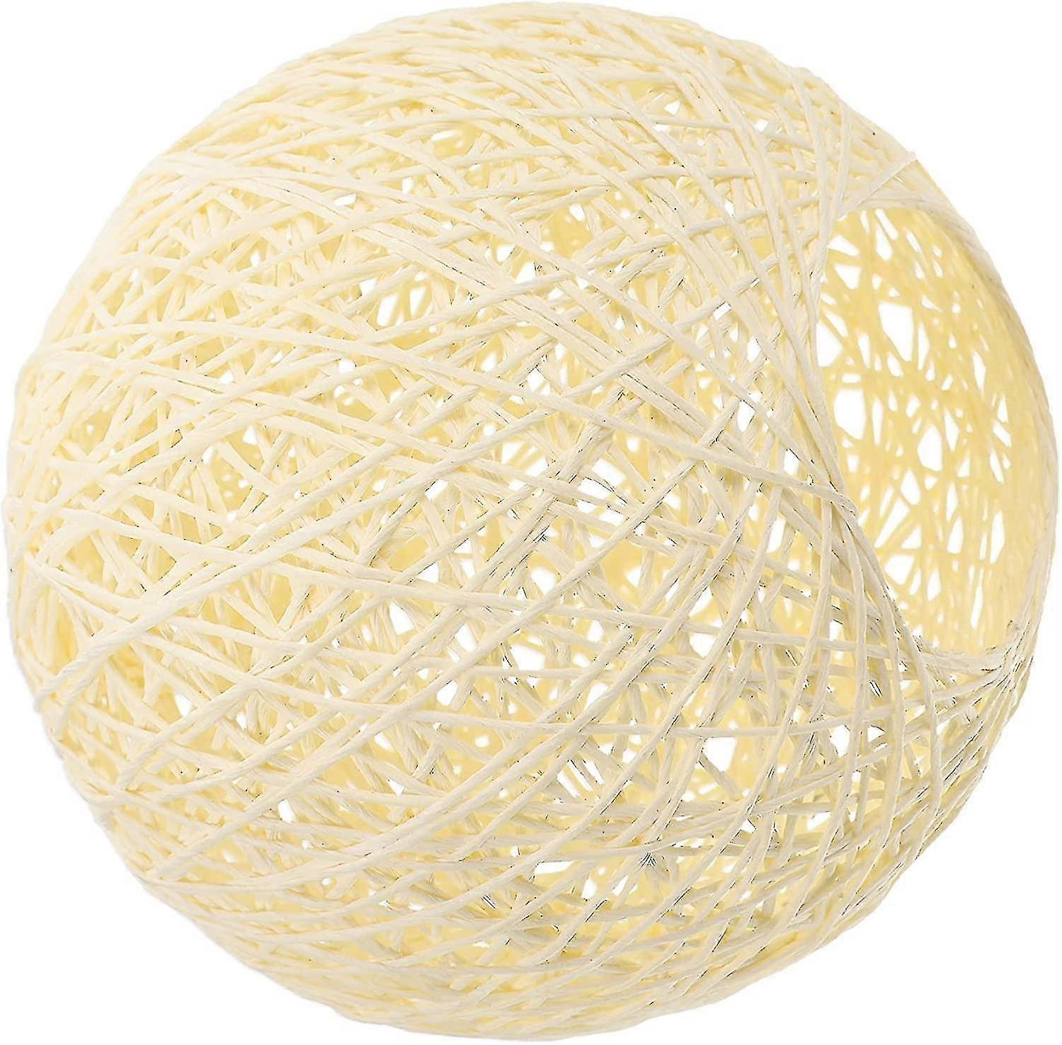 1 Pcs Paper Rattan Lampshade Rattan Ball Lampshade Paper Lamp Cover Rattan Lampshade For Lamps