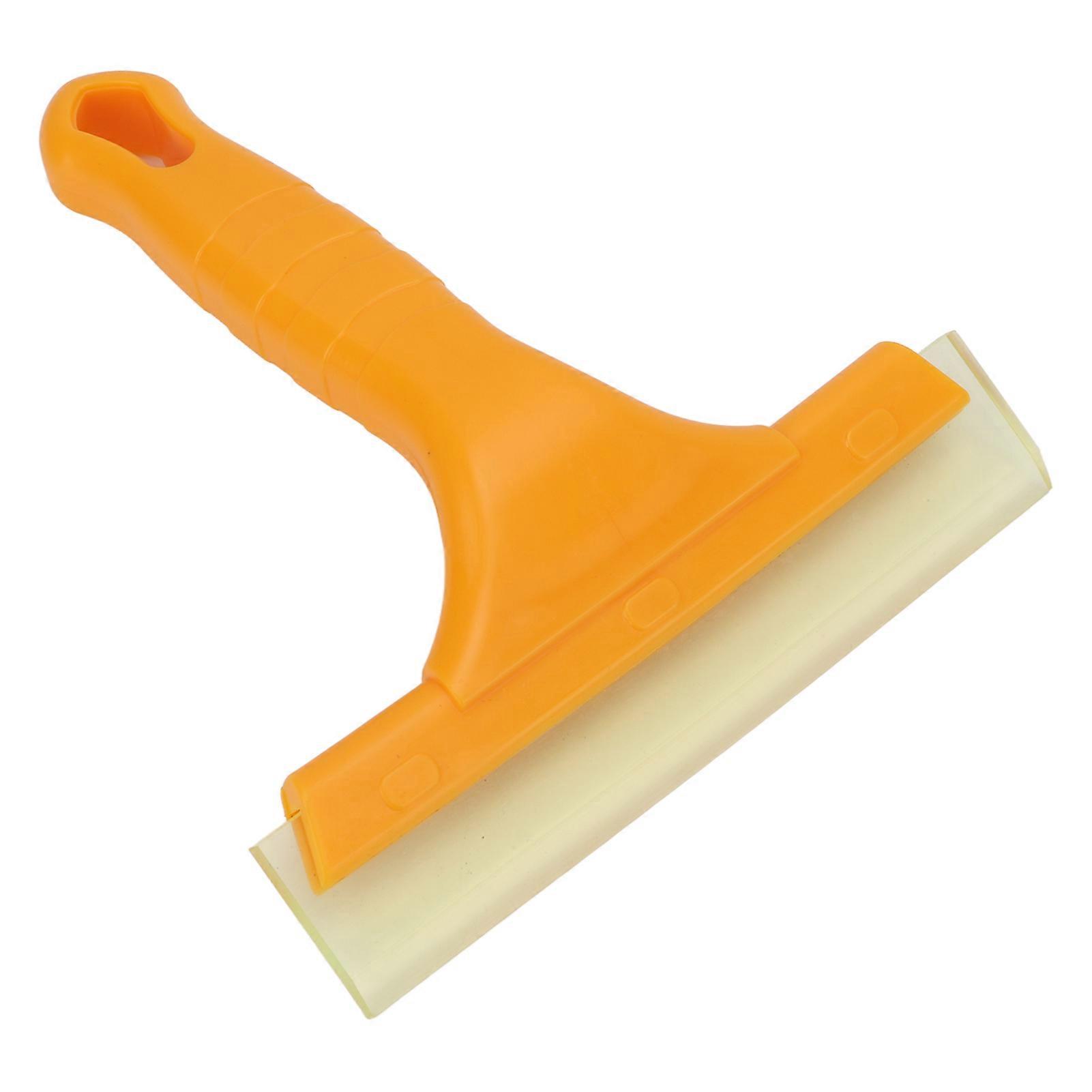 Window Tint Squeegee Portable Car Glass Cleaner Multi Purpose Squeegee for Windshield ShowerYellow