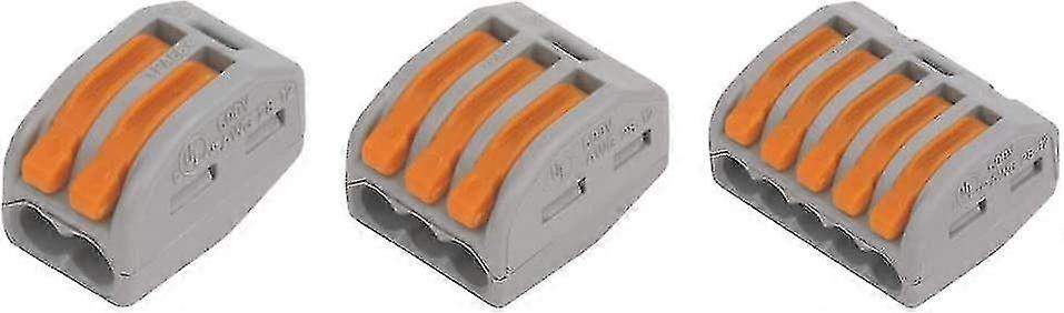 Electrical Connectors Conductor Wire Clamp Terminal Block3pcs,2024 Ping