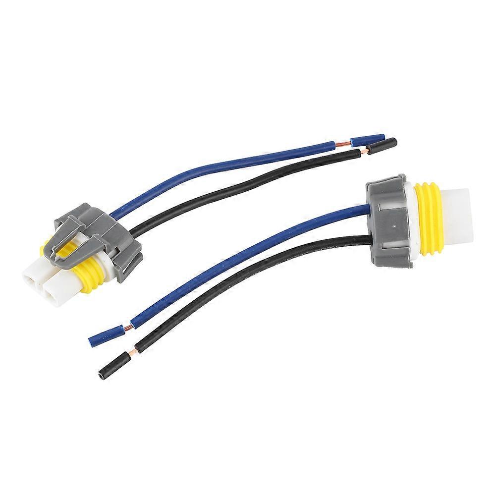 2Pcs H11/H8 Female Adapter Wiring Harness Socket Connector for Fog Light Headlamp
