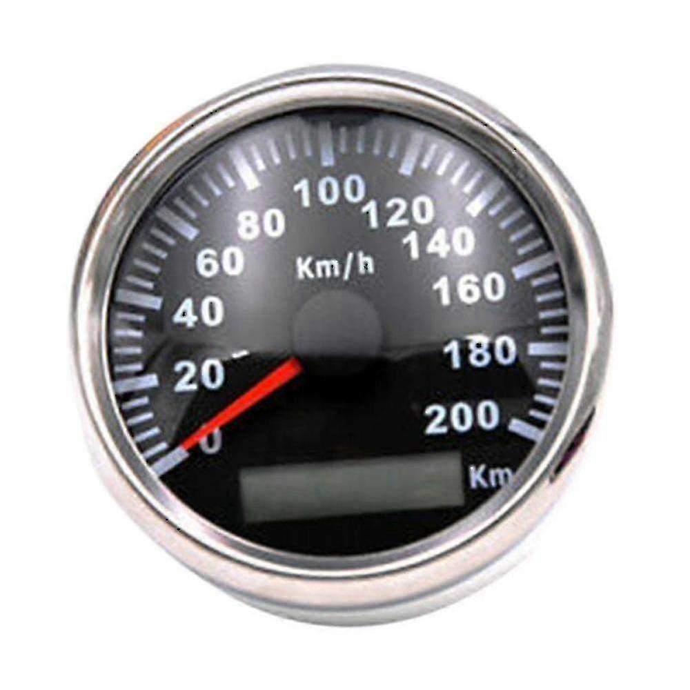 85mm 200km/h Gps Speedometer 9-32v With Red Backlight Odometer Suitable For All Kinds Of Cars