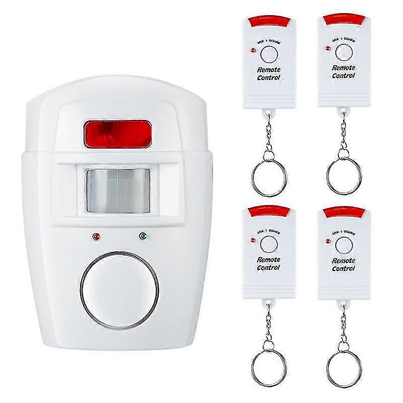 Pir Alert Sensor, Wireless Alarm System 2-Remote Controller