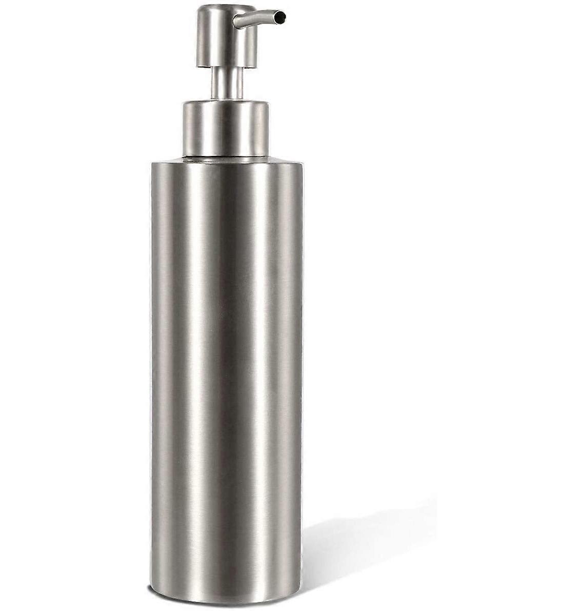 Håndpumpe sæbedispenser, rustfrit stål, 350ml