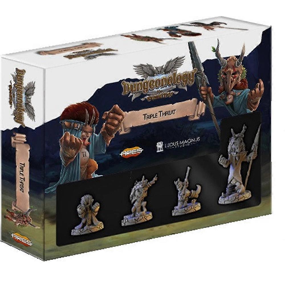 Dungeonology the Expedition Triple Threat Expansion Engaging Game Expansion