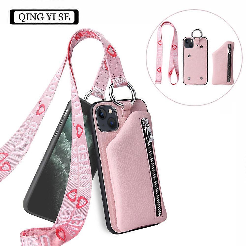 Wallet Case  iPhone 13 Case, iPhone 13 Case,pink