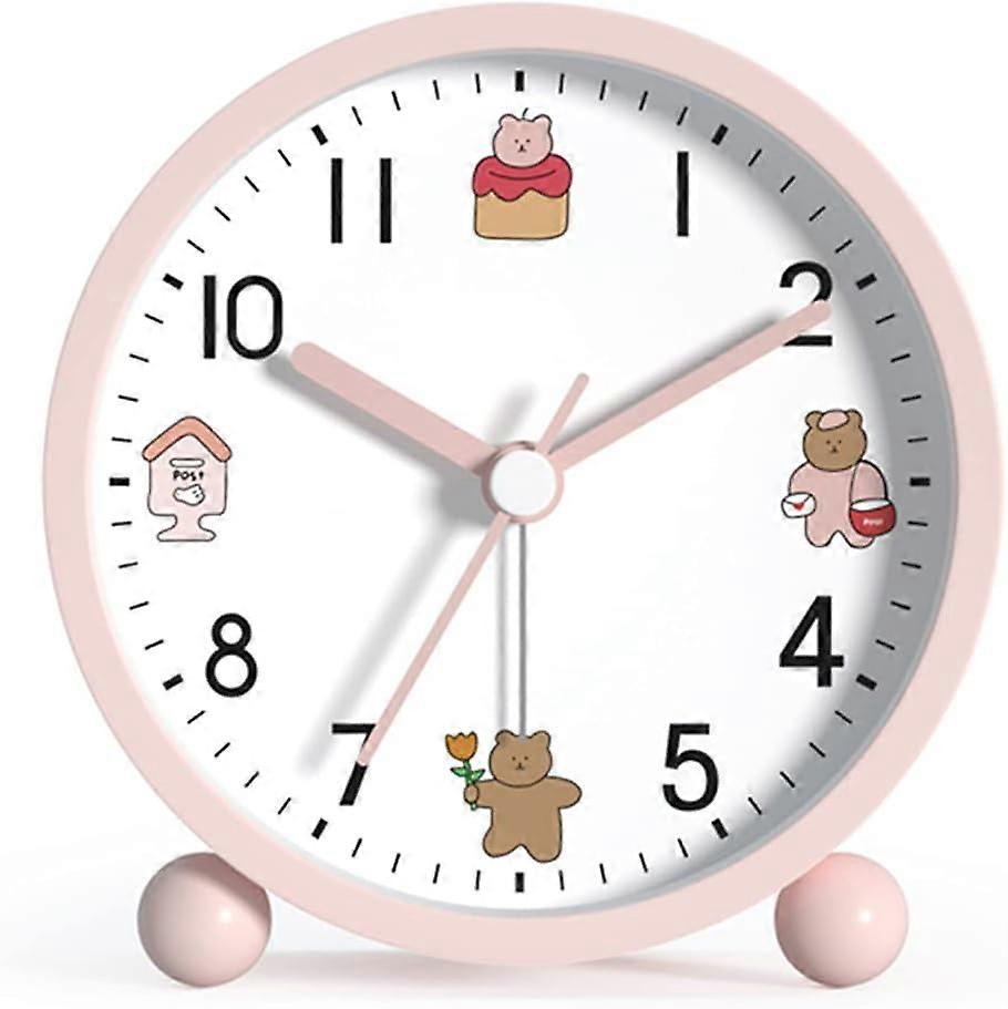 Creative Luminous Mute Student Bedside Electronic Alarm Clock Date Temperature