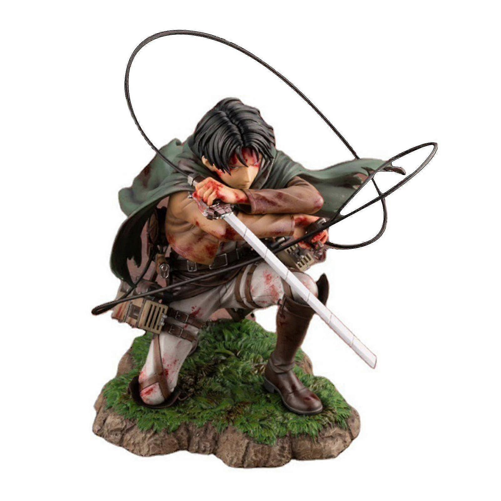 Επίθεση στον Τιτάνα Levi Ackerman Pvc Φιγούρα Anime Σχήμα Δράσης Μοντέλο