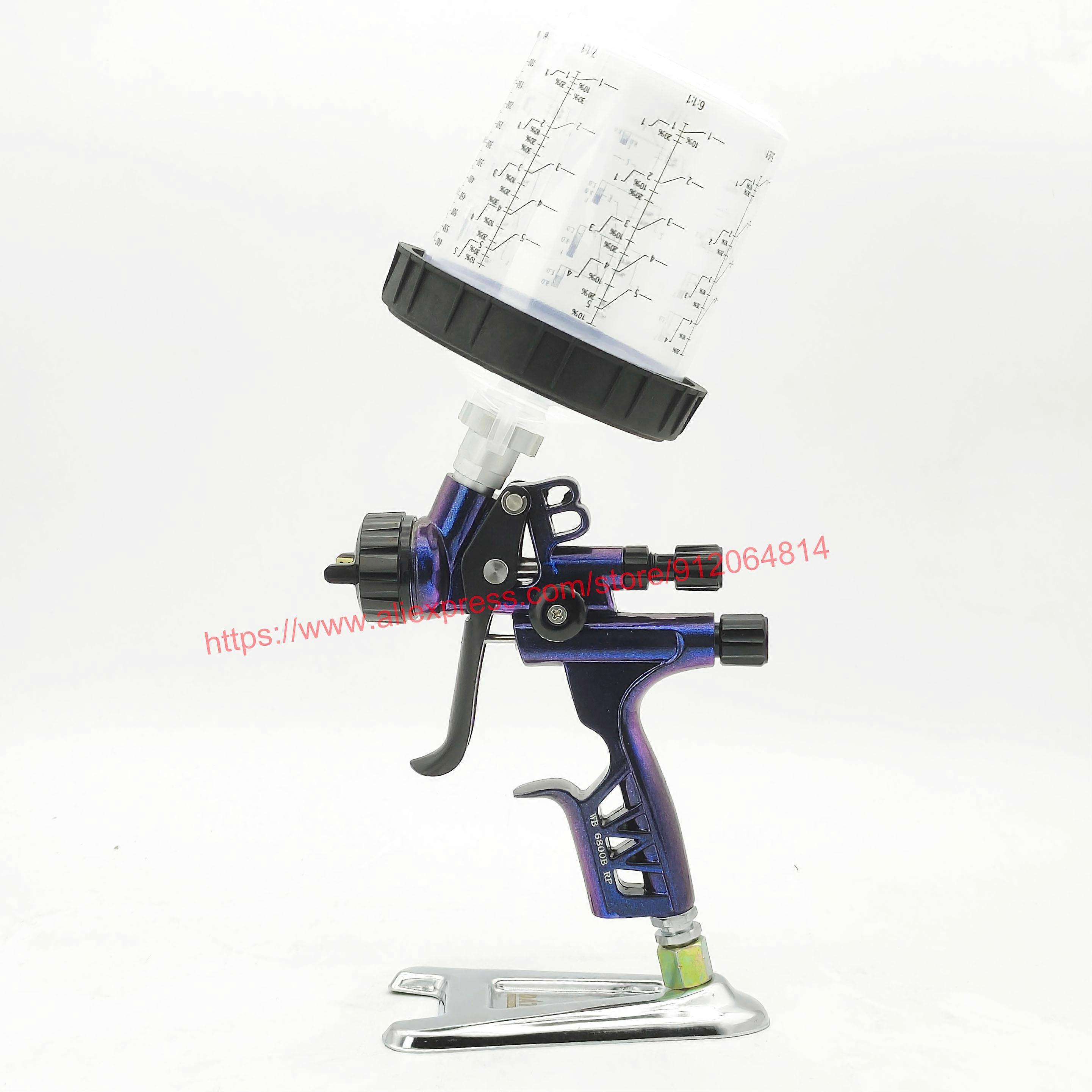 thumbnail image 2 of Lackpoint 1.3mm LVLP Spray Gun - Green, For Car Base & Clear Paint, 1320-LVLP-13 2 of 6
