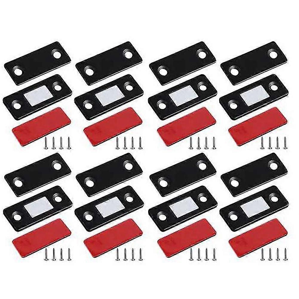 Cabinet Magnetic Catch,8 Pack Ultra Thin Cabinet Door Magnets Stick on Drawer Magnetic Cabinet Latch Magnetic Closures