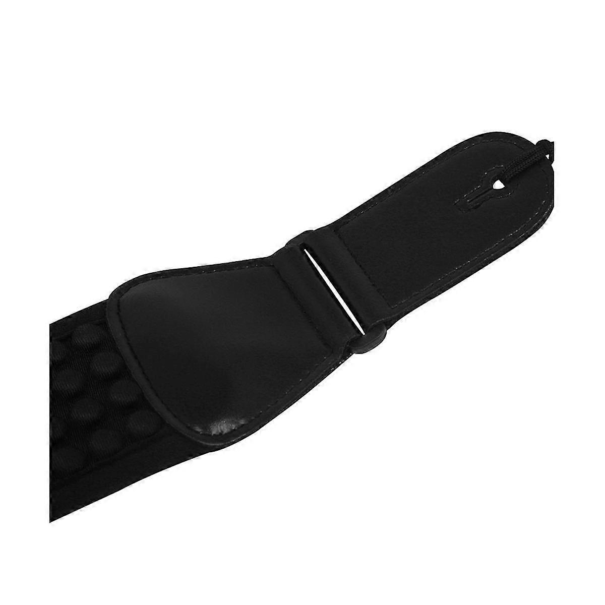 Guitar Strap Thickened And Widened Strap Adjustable Leather Decompression Guitar Strap Electric Woo