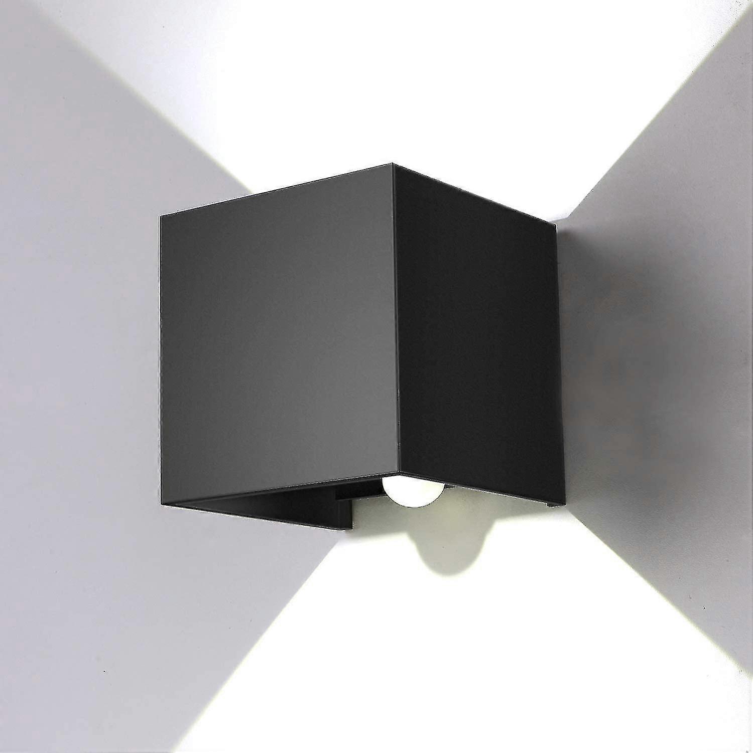 12w Wall Light With Motion Sensor, Adjustable Angle, Ip67 Cold White