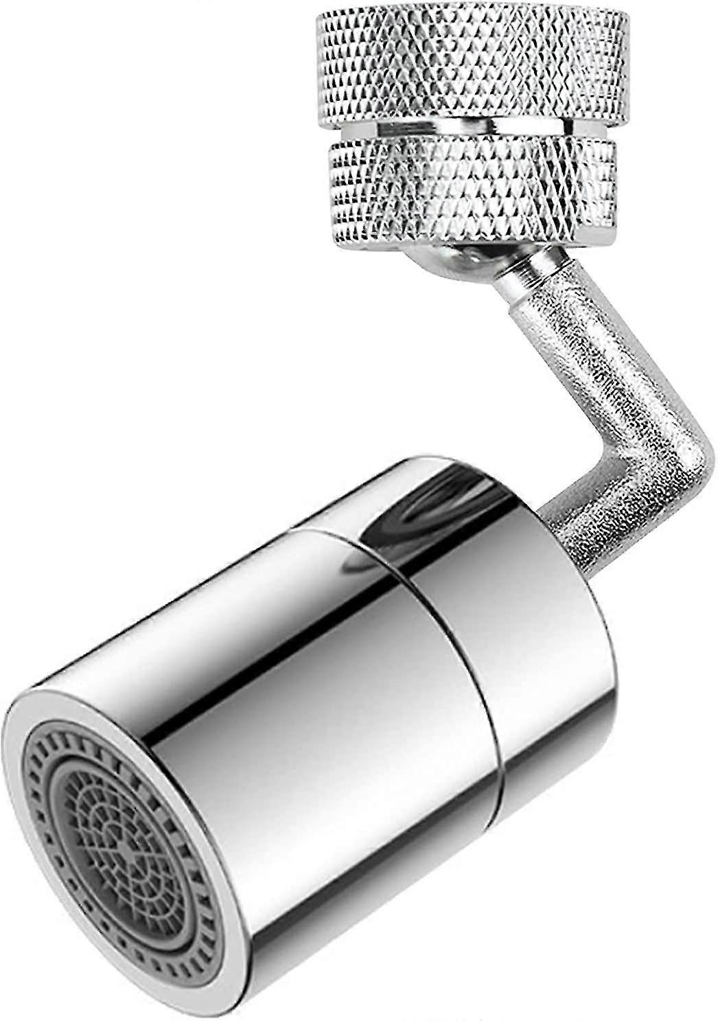Bathroom Kitchen Faucet, Dual Swivel Mode, Filter Aerator With Replacement Filter Head, 22mm Adapter Mesh, 24mm