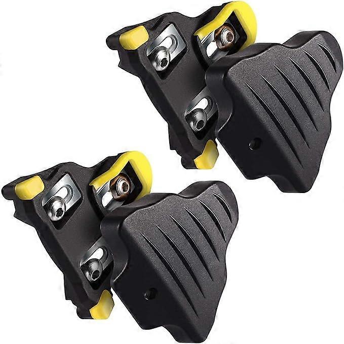 Jeu de cales et de housses de vélo Flotteur à 6 degrés compatible avec les pédales de vélo de route Shimano SM-SH11 Cales Jeu de cales de vélo