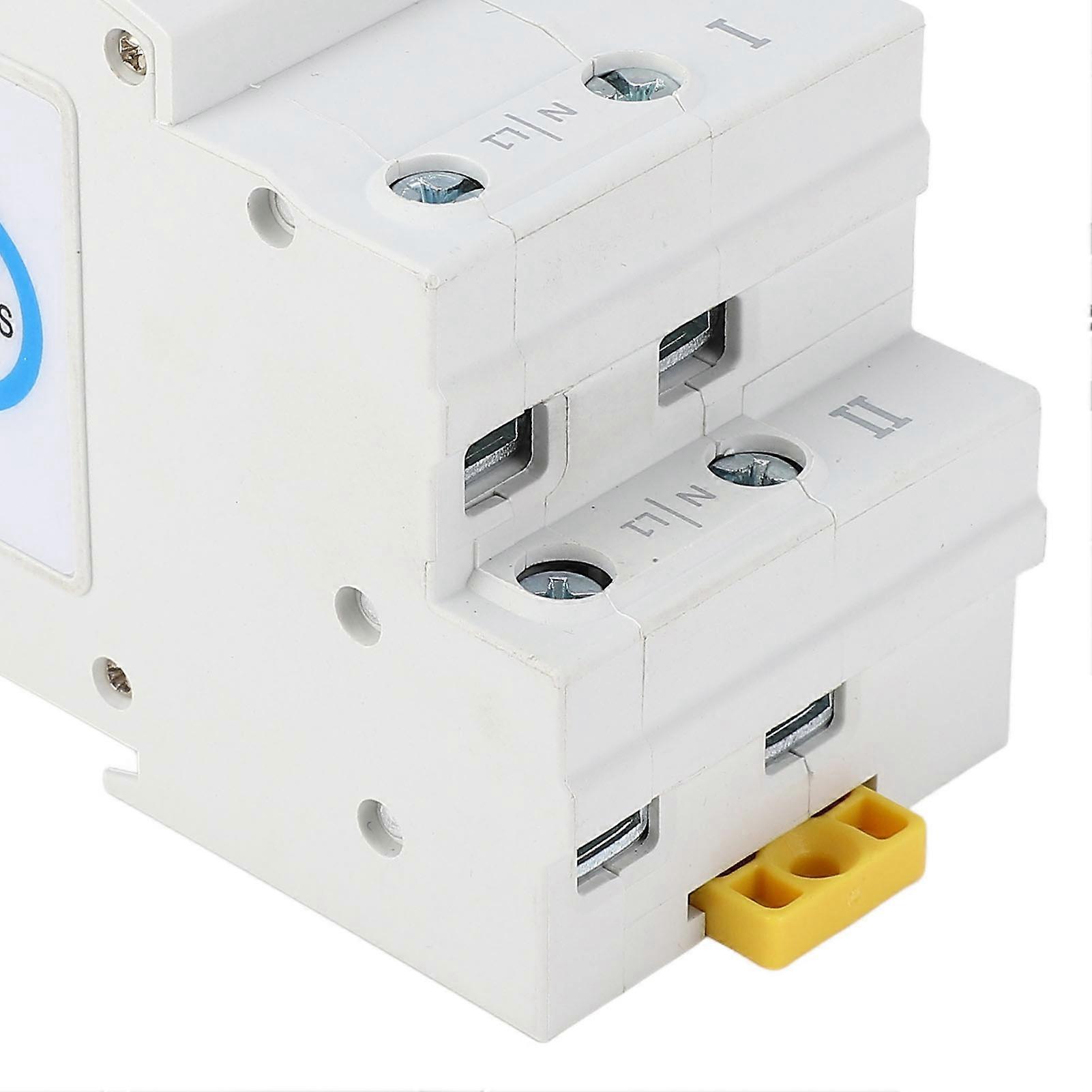 Dual Power Automatic Transfer Switch 2P 16A ATS Electrical Circuit ...